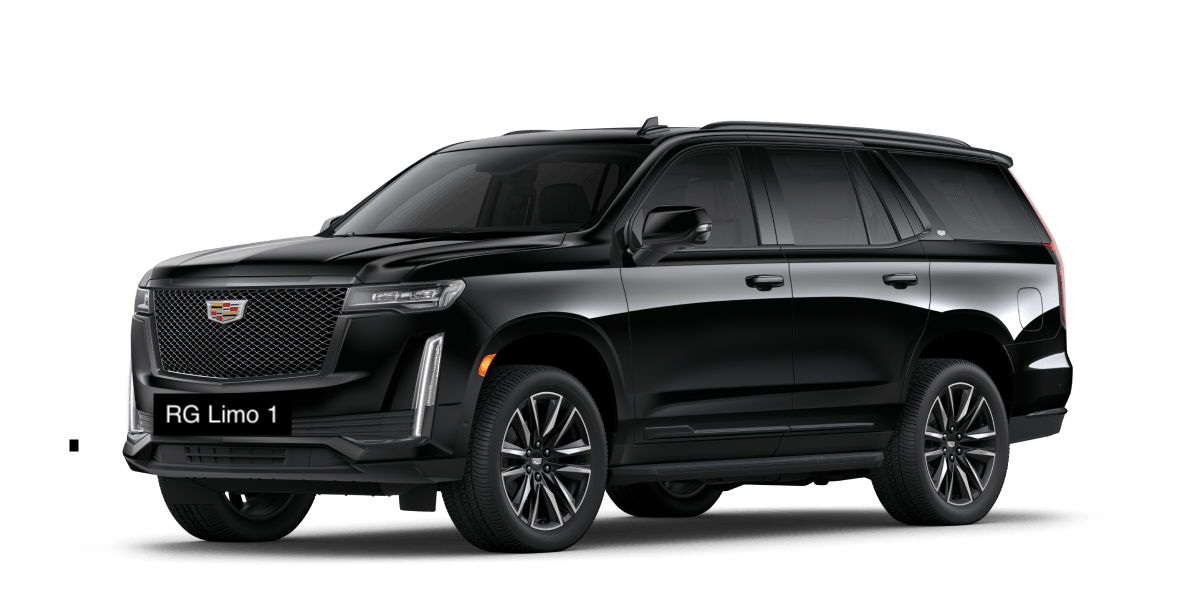 2024 Cadillac Escalade ESV luxury black SUV chauffeur service